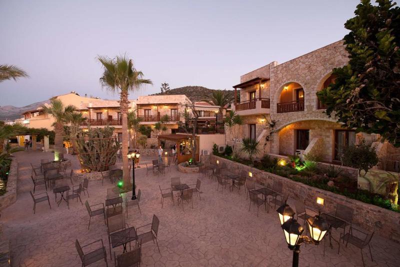 Cactus Beach Hotel Stalís Ngoại thất bức ảnh