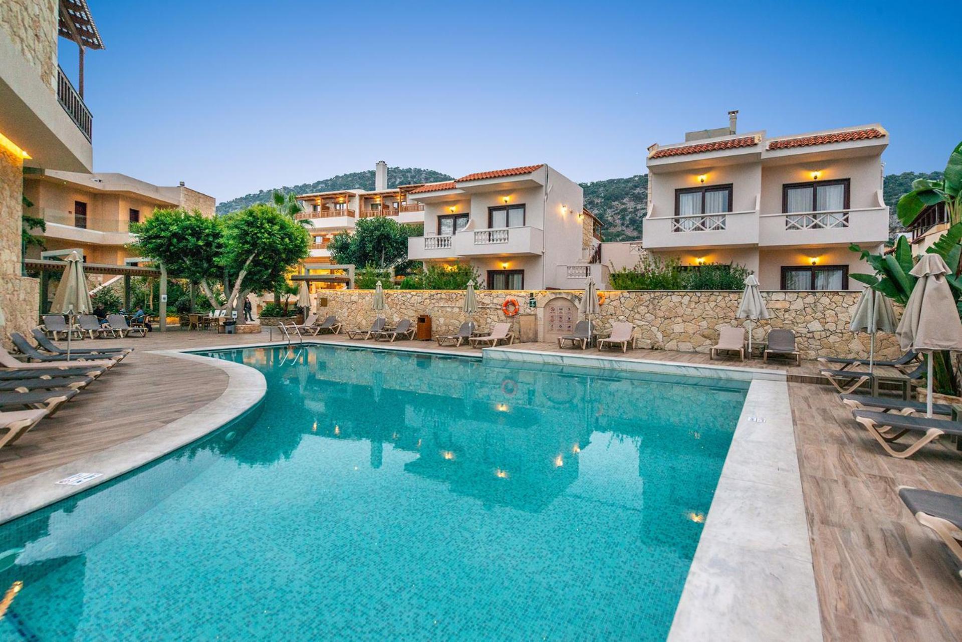 Cactus Beach Hotel Stalís Ngoại thất bức ảnh